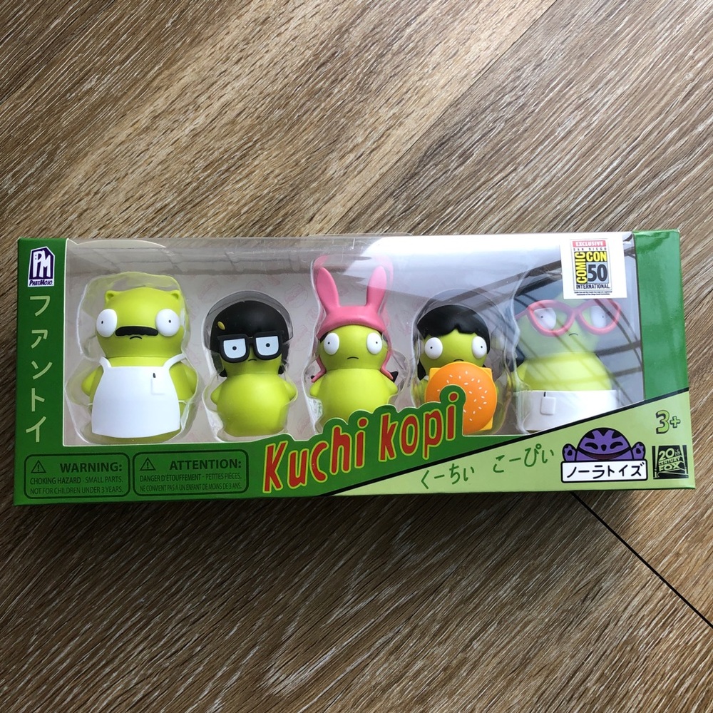 Bob’s Burgers Kuchi Kopi Family Set SDCC 2019